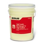 Ecolab® Liquid Laundry Built Detergent for Tough Conditions, 5 Gallon, #6101850